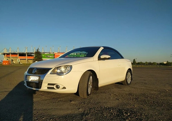 Volkswagen Eos cena 36900 przebieg: 142000, rok produkcji 2009 z Lubin małe 254